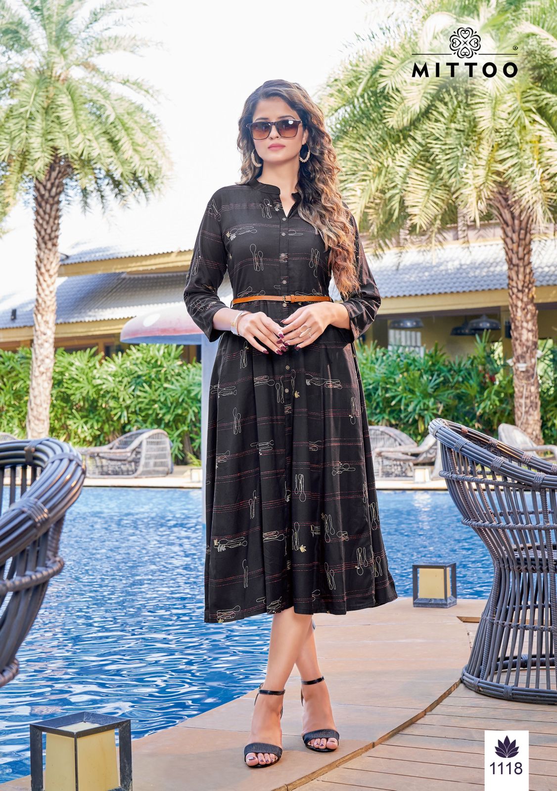 Mittoo Belt 10 Printed Designer Wholesale Party Wear Kurtis
